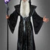 Schwarzer Magier Kostüm Für Männer -Halloween Kostümladen 70 01469 schwarzer magier kostuem karneval drachen