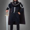 König Kostüm Schwarz Für Herren -Halloween Kostümladen 70 01578 koenig kostuem