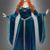 XXL Mittelalterkleid Lady Guinevere 1 XXL Mittelalterkleid Lady Guinevere -Halloween Kostümladen 70 01762 mittelalterkleid uebergroesse xxl karneval petrol