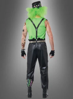 Verrückter Clown Nick Neon Kostüm Herren -Halloween Kostümladen 70 5123 051 pic2