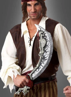 Deluxe Skelettsäbel 55cm