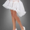 Burlesque Unterrock Mit Schleppe Weiß 2 Burlesque Unterrock Mit Schleppe Weiß -Halloween Kostümladen 70 60579 petticoat unterrock weiss hi lo