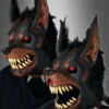 Höllenhund Ani-Motion Maske 1 Höllenhund Ani-Motion Maske -Halloween Kostümladen 70 6123 054 hoellenhund ani motion maske beweglich schwarz