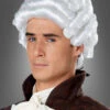 Barock Rokoko Perücke Herren -Halloween Kostümladen 70 70172 barock herrenperuecke colonial man