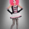 Pinky Clown Harlekin Kinderkostüm -Halloween Kostümladen 8 844381 clown harlekin kinder