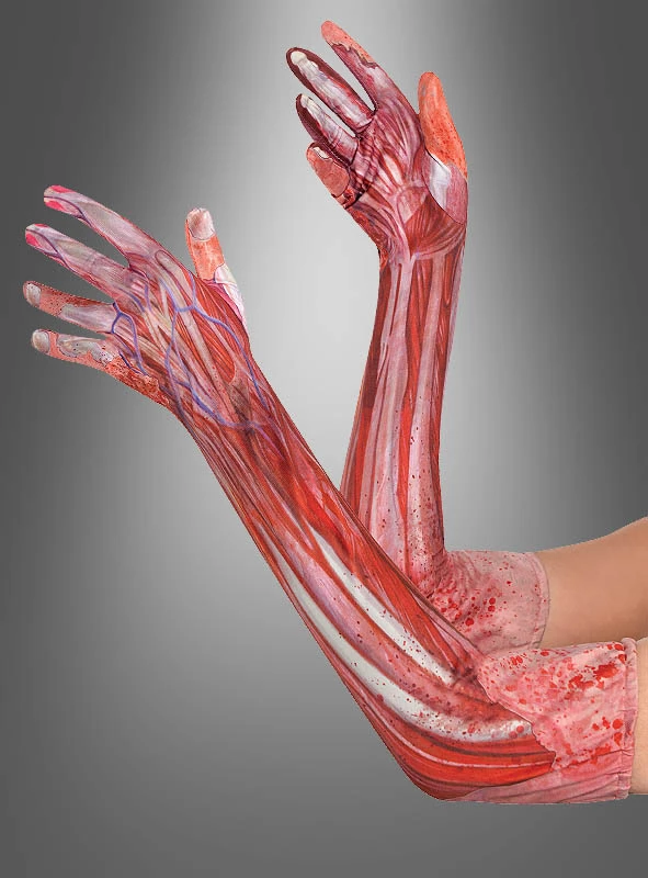 Bedruckte Handschuhe Abgezogene Haut 3 Bedruckte Handschuhe Abgezogene Haut