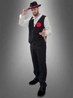 Gangster Nadelstreifen Anzug Carlo