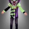 Freundlicher Horror Clown Für Kinder -Halloween Kostümladen 8 9907118 horror clown kostuem kinder maske riesig
