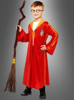 Rote Quiddich Robe Kinder Aus Harry Potter