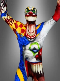 Horror Clown Morphsuit -Halloween Kostümladen 80 mlclo pic2