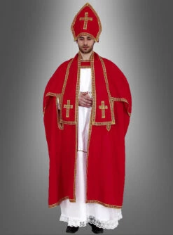 Bischofsgewand Kostüm Für Herren -Halloween Kostümladen 90 6344 pic3