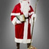 Nikolaus Mantel Aus Samt Mit Kapuze -Halloween Kostümladen 93 21302 00 nikolaus mantel mit kapuze