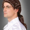 Historische Herrenperücke Mit Zopf Braun -Halloween Kostümladen 93 30369 barockperuecke braun edelmann