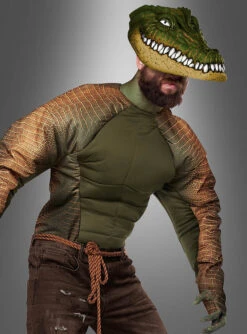 Krokodil Kostüm Herren -Halloween Kostümladen alligator herrenkostuem b96a9dc60f 2