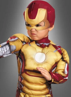 Iron Man 3 Kinderkostüm Gold 5 Iron Man 3 Kinderkostüm Gold -Halloween Kostümladen avengers iron man kostuem e84dbedfde 2