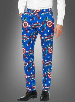 Deluxe Captain America OppoSuit Anzug -Halloween Kostümladen deluxe anzug superheld aa88f36b8e 4