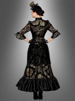 Luxus Gothic Kleid 8 Luxus Gothic Kleid -Halloween Kostümladen deluxe kleid goth frauen 3a3e937b25 3