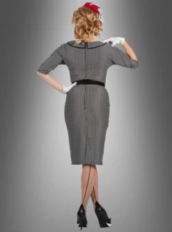 50er Jahre Bleistiftkleid Jackie Rockabilly -Halloween Kostümladen diva 50er jahre kleid vornehm 070dd253c4 3