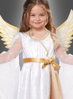Schutzengel Kleinkinder -Halloween Kostümladen engelskostueme fuer maedchen gold weiss kleid b7e1bae503 2