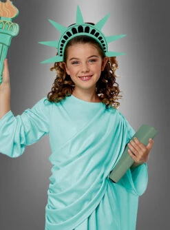 Lady Liberty Kinderkostüm -Halloween Kostümladen freiheitsstatue kleid fuer kinder 3c031939cf 2