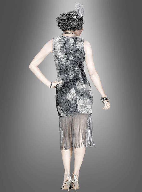 Geisterfrau Charleston Kostüm 5 Geisterfrau Charleston Kostüm – Bild 3