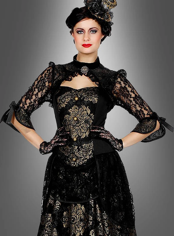 Luxus Gothic Kleid 4 Luxus Gothic Kleid – Bild 2