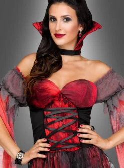 Blutige Gräfin Damenkostüm -Halloween Kostümladen halloween teufelin satan vampir kostuem 210ca93042 3