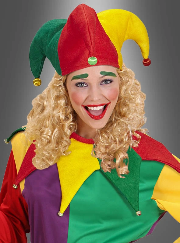 Narrenkappe Und Kragen Kostümset Unisex 4 Narrenkappe Und Kragen Kostümset Unisex – Bild 2