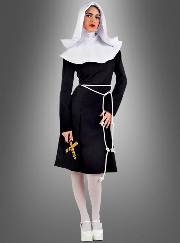 Nonne Schwester Hildegard Kostüm 4 Nonne Schwester Hildegard Kostüm – Bild 2