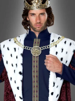 Märchenkönig Kostüm Mit Mantel -Halloween Kostümladen koenigsmantel fuer maenner herrscher 13a8f0f0ec 2