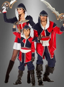 Fantasy Krieger Ezio Herrenkostüm -Halloween Kostümladen krieger karneval kostuem fuer herren a0eae4fe48 3