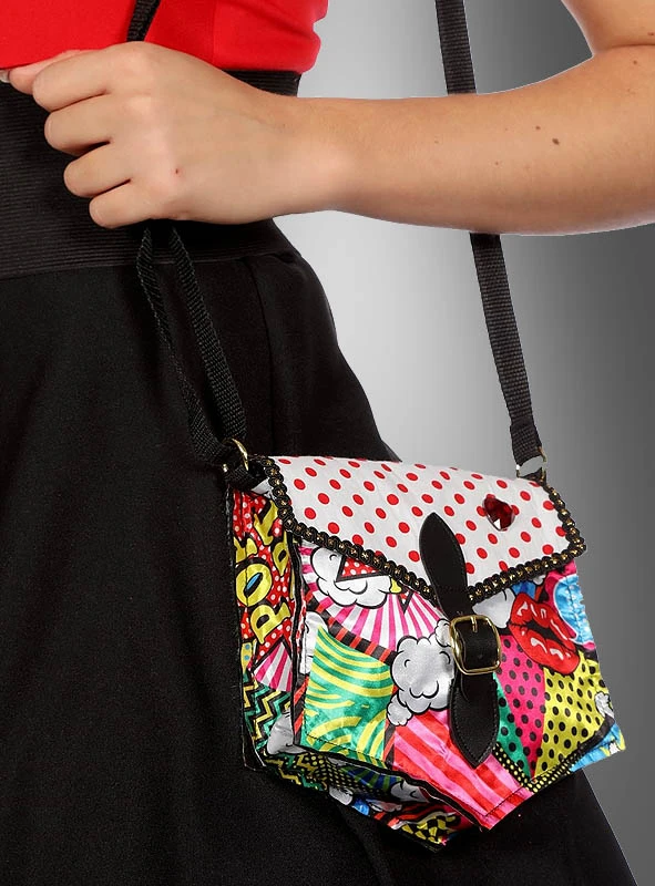 Comic Handtasche Pop Art 4 Comic Handtasche Pop Art – Bild 2