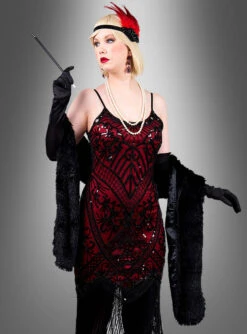 Glamouröses Pailletten Kleid Cleo 9 Glamouröses Pailletten Kleid Cleo -Halloween Kostümladen sexy 20er jahre mode mit pailletten c422fda63d 3