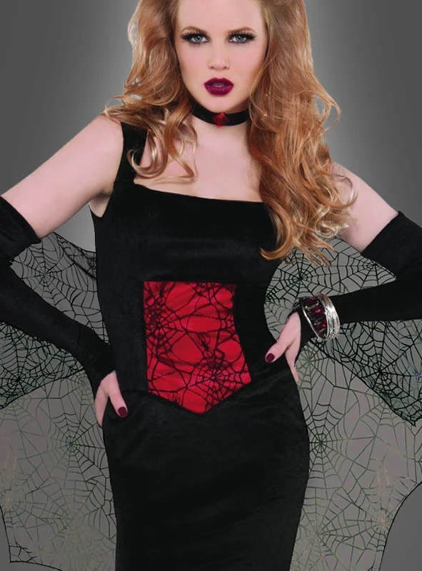 Spinnenfrau Halloween Kostüm 4 Spinnenfrau Halloween Kostüm – Bild 2