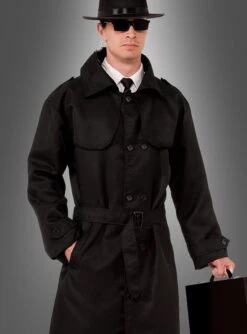 Geheimagent Mr. Smith Agenten Kostüm -Halloween Kostümladen spion fbi kostuem trenchcoat 9bc77d0f28 2