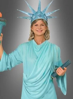 Lady Liberty Kostüm Freiheitsstatue -Halloween Kostümladen usa new york freiheitsstatue damenkostuem 6aa2e9b679 2