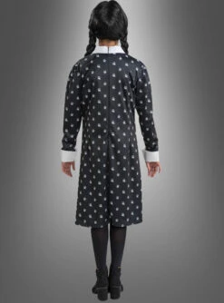 Wednesday Mädchen Kleid Schwarz-weiß -Halloween Kostümladen wednesday kleid kinder maedchen original lizenz ce125d7615 3