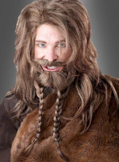 Wikinger Bart Und Perücke -Halloween Kostümladen zopfbart wikinger haare cc130ba62d 3